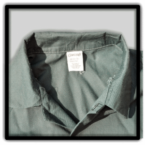 Vintage Style Blanks vintage blank work shirt shown in product view