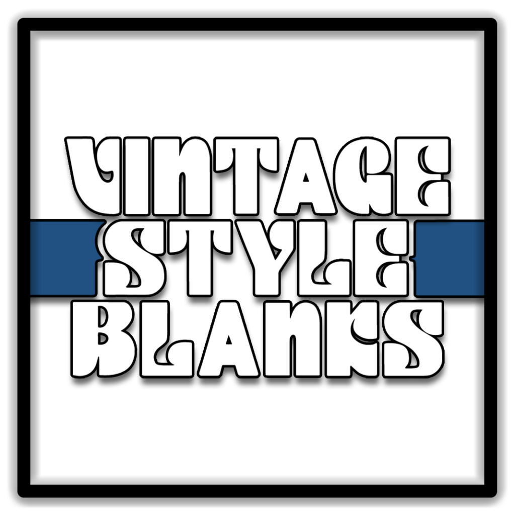 Vintage Style Blanks Category