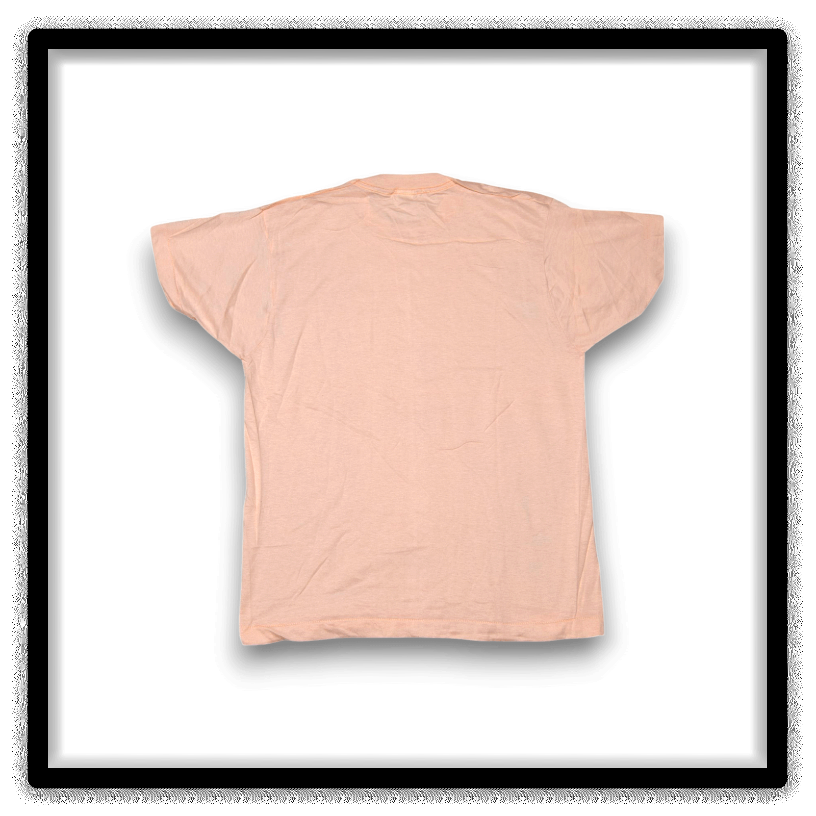 Printer's Dozen Pink Large vintage single-stitch blank T-shirts, full shirt back