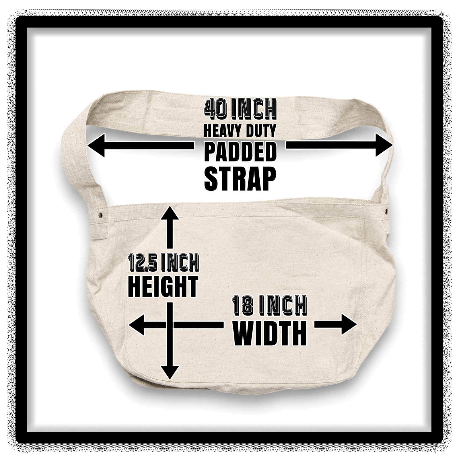 paperboy newspaper bag 07 secondary strap body measurements